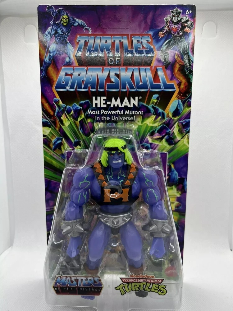 WB   Mattel - Masters Of The Universe Origins - Turtles of Grayskull - He-Man