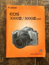 Canon EOS 3000 N Date Camera Manual - Text.German - Classic-Camera-Store
