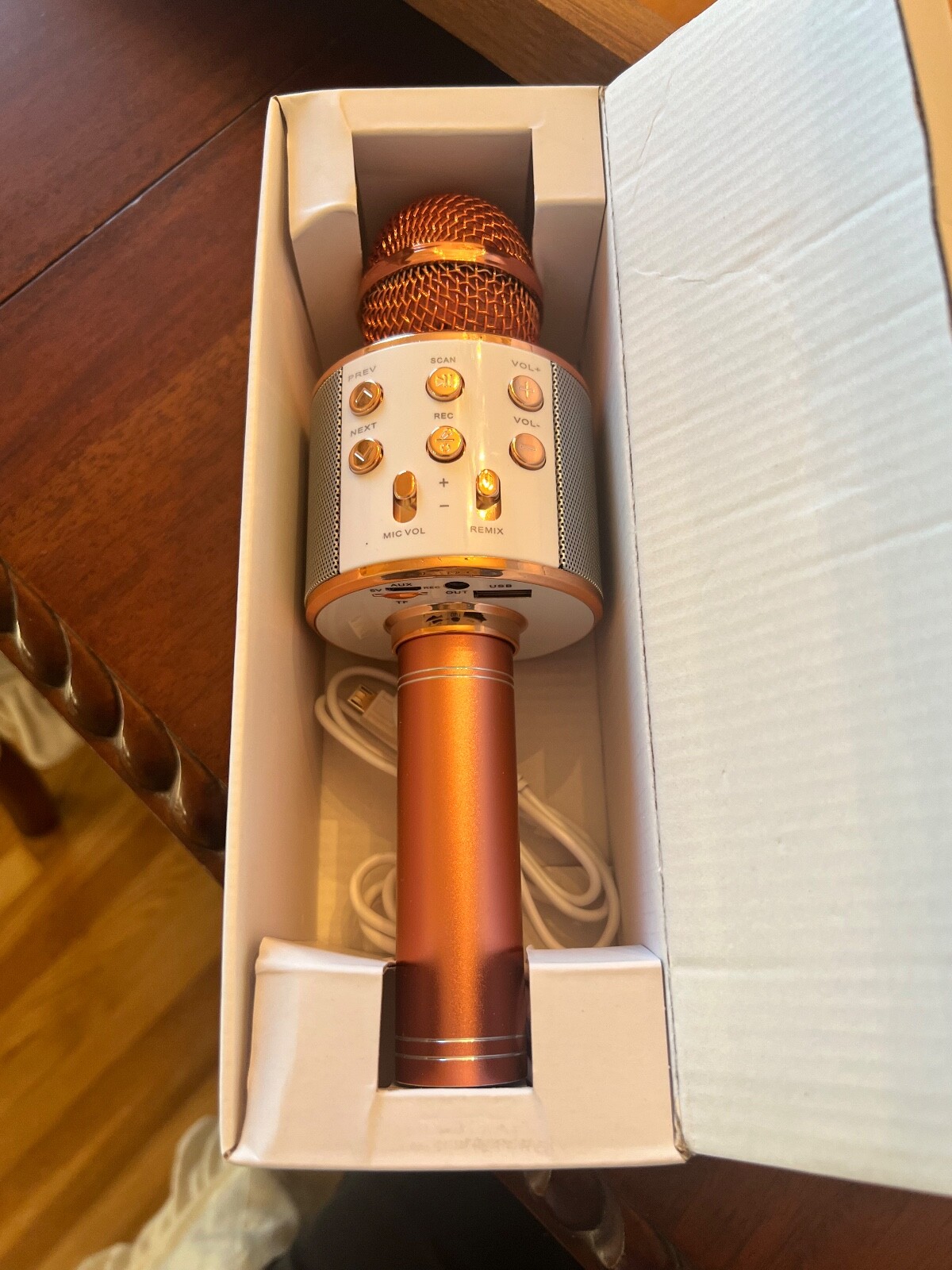 HandHeld KTV WS858 Wireless Microphone Hifi Speaker Pink, NEW eBay