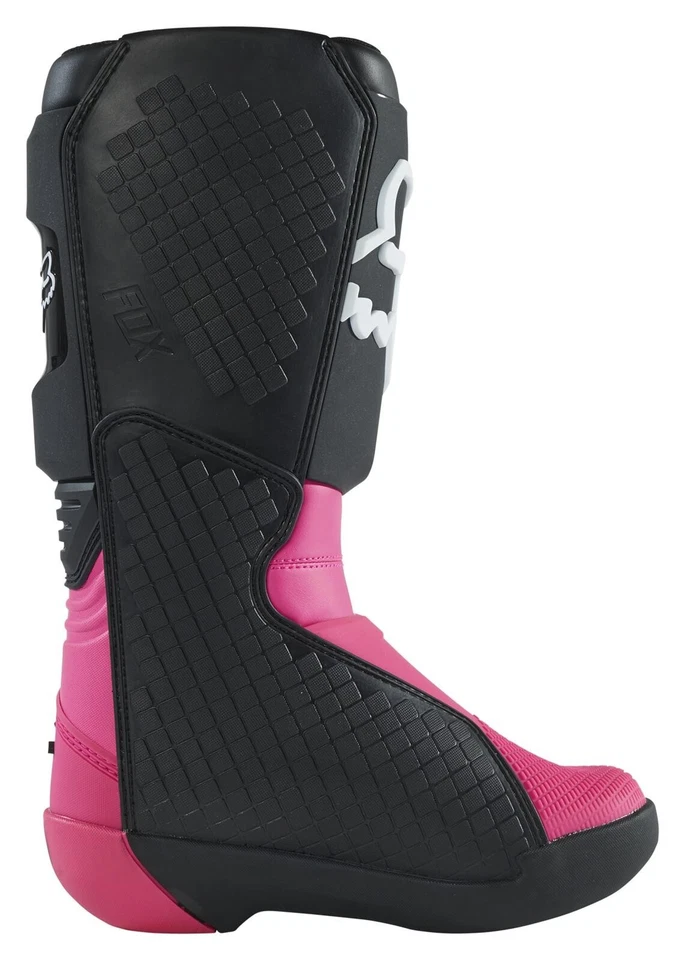 Botas Open Box Fox Racing para mujer Comp Dirt Bike negras/rosa talla 7 Foto 2 de 4