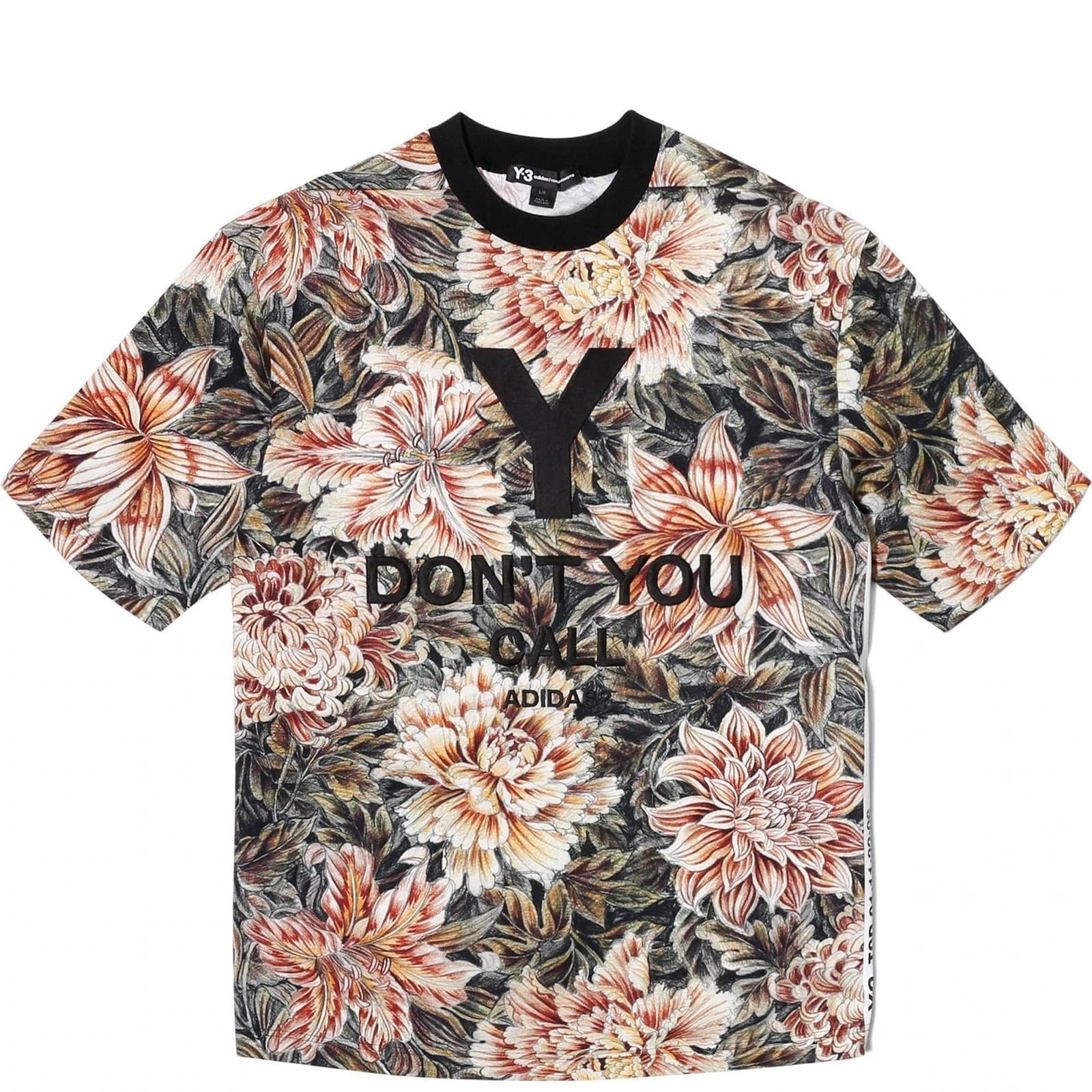 [DP0606] Мужская футболка Adidas Y-3 AOP с высоким воротом