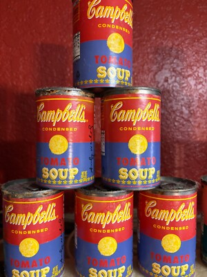 Andy Warhol Campbell Tomato Soup Cans 50 Years Art Of Soup 2014 UNOPENED Target