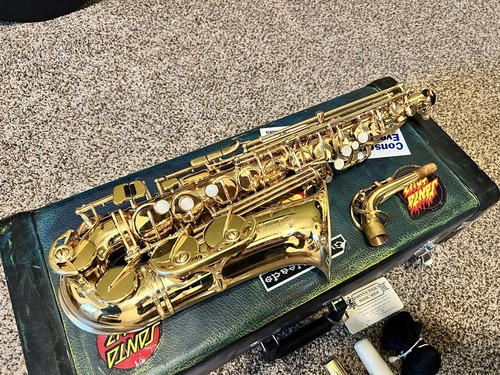 Jupiter JAS-767 Alto Sax Marching Band Horn - Picture 3 of 24