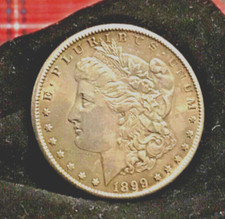 1899 O USA Silver Morgan Dollar Liberty to obverse Eagle to reverse. Nice lustre