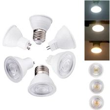 Dimmable GU10 MR16 E14 E27 LED Spotlight 7W 110V 220V Bulbs High Power Lamps US
