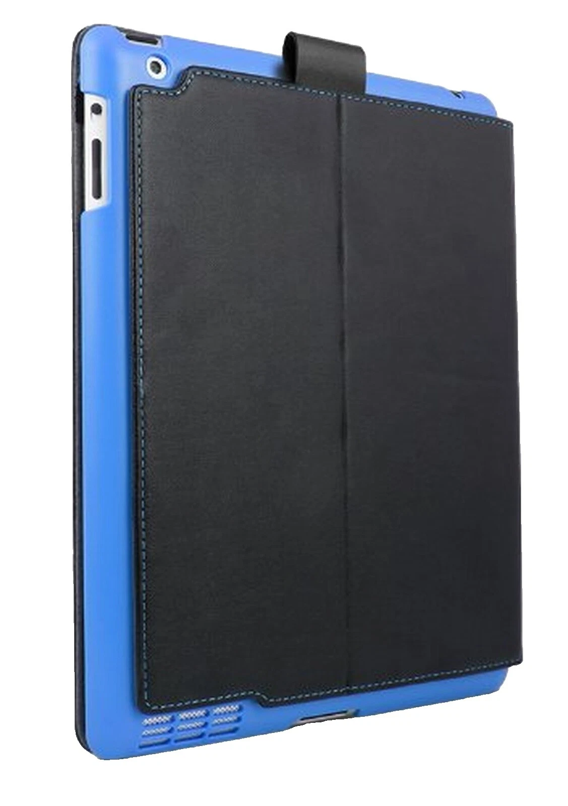 Lector de libros electrónicos y tablet de vinilo negro Estuches, Fundas y teclado Folios Para Apple iPad 2