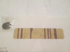 STRIPED CUFF W/ STONE-MELISSA SHIRLEY-HANDPAINTED NEEDLEPOINT CANVAS