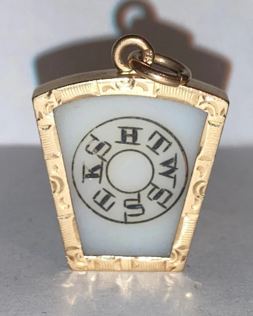 Gold 2024 masonic pendant