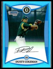 Dusty Coleman 2008 Bowman Draft Picks & Prospects Card /99 #BDPP46