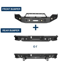 Sleek Look Front Bumper Or Rear Bumper W Led Light For 2013-2018 Dodge Ram 1500