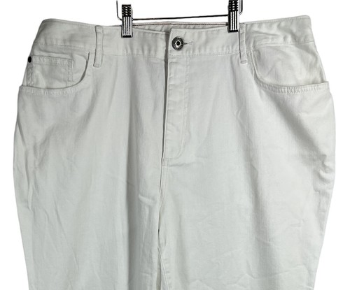 🆕 Womens Eddie Bauer White ATRL Bootcut Denim Jeans Size 20W NEW w/tags - Picture 11 of 13