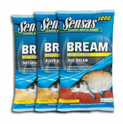 Sensas Fishing Groundbait 3000 Brassen Coarse Feeder Mix Wolkenwasserköder Angeln