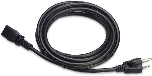Computer Monitor TV Replacement Power Cord, 12 Ft, 24 Count, Black - Picture 4 of 12