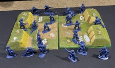 TIMPO AMERICAN CIVIL WAR - 20 Plastic Toy Union Soldiers Damaged