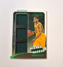 2020-21 Absolute Tott Triple Relic Green Foil #ATT-DM Davion Mitchell Jerseys