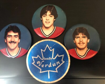 1982-1984 Verdun Leafs Pins-Pat Lafontaine