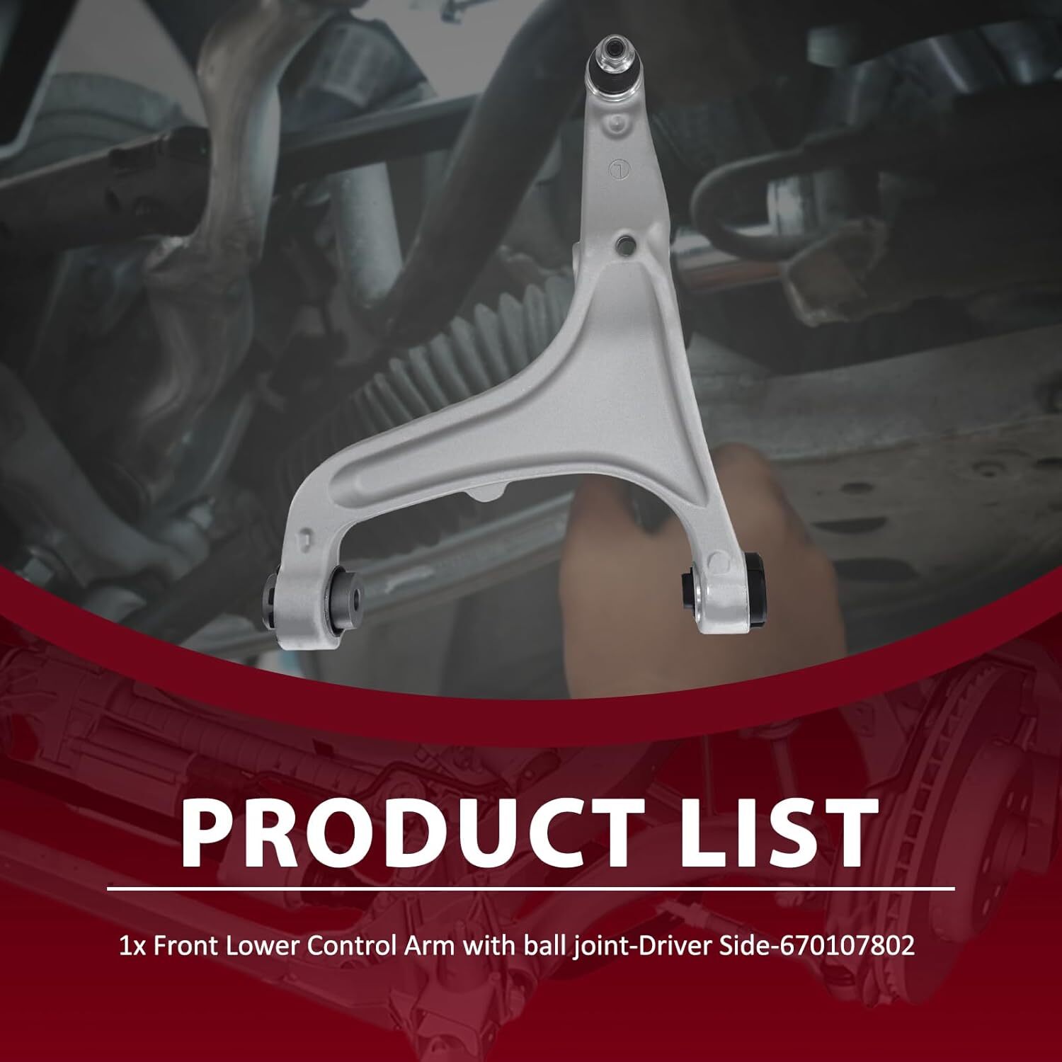 Maserati Ghibli 2014-2022 Front Left Lower Control arm