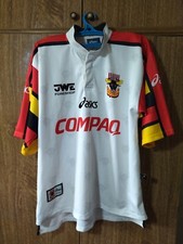 Bradford Bulls Asics Rugby Shirt Home 1998/1999 Jersey Men Size L Large