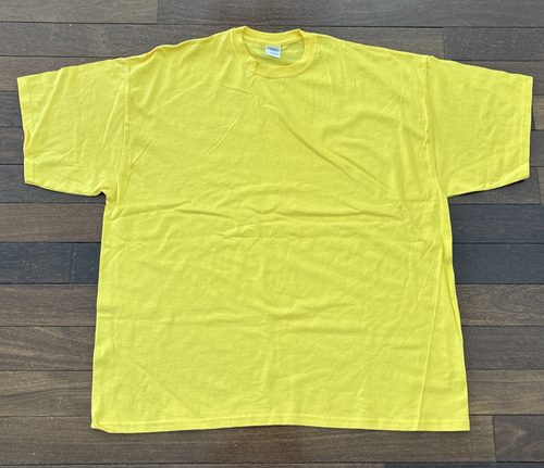 Gilden Ultra Cotton Tee T-shirt Unisex 3XL Gold New. - Picture 2 of 5