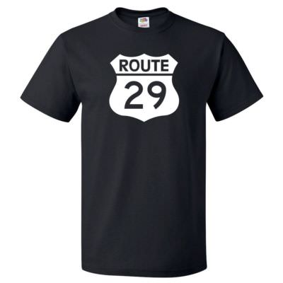 Route 29 Sign Shirt Highway 29 Sign T Shirt