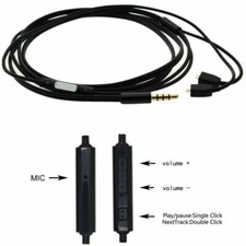 Cable Remote  Mic For IOS Ultimate UE TF10 SF3 SF5 5EB 5pro TripleFi 15vm IP