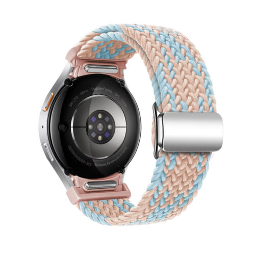Magnetic Woven Nylon Strap Elastic Band For Samsung Galaxy Watch 4 5 6 7 40/44mm - Picture 20 of 99