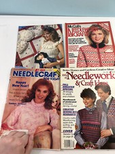 Lot of Vintage Needlework Magazines- Needlecraft, McCall's, BH G