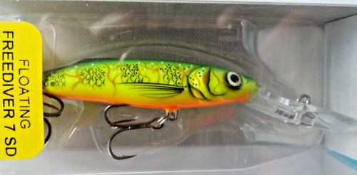 Salmo Freediver #7 SD Floating Crankbait Lure (Select Color) - Picture 19 of 24