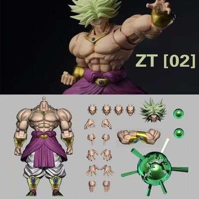 ZT Studio ZT-02 Broly Warrior of the Ancient Green Short Hair 1/12