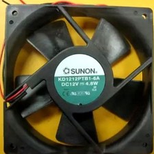 KD1212PTB1-6A DC 12V 4.8W 12025 12CM 2-Wire Case Cooling Fan MZ