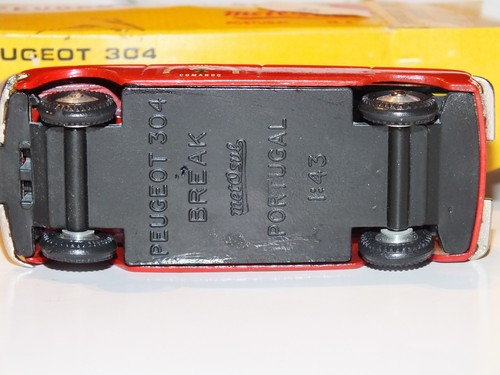 Metosul 60 Peugeot 304 Break Comando Bombeiros PompieriMint/Box VEDI FOTO --RARA - Foto 5 di 6