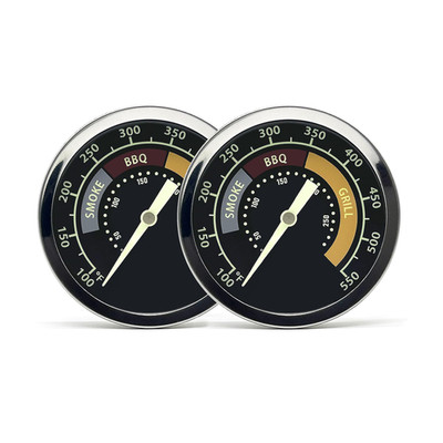 Wemeikit Accurate Grill Thermometer 2 Pcs For Oklahoma Joes Smoker 3695528R06