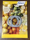 NEW NOS 1995 Genuine Oster Blender Sealing Rings 2 Pack 4900-3 Vintage Made USA