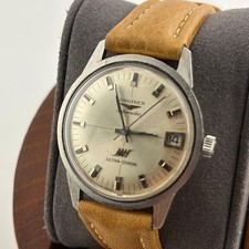 Longines Ultracron Automatic 33mm White Dial ...