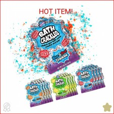 Tub Works  Bath Crackles Bath Toy, Variety 12 Pack  Nontoxic  Fragrance-Free 