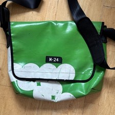 M-24 Messenger  Backpack Shoulder Bag recycled truck tarpaulin like FREITAG