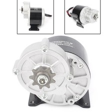 Motore Elettrico Riduzione Ingranaggi 24 Volt 350 Watt MY1016Z3 con Pignone 9 Denti