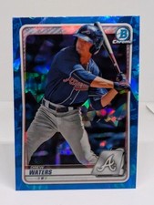2020 Bowman Chrome Sapphire Drew Waters Prospect #BCP-2