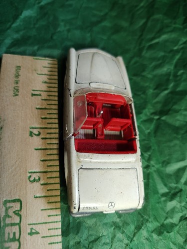 Tekno Mercedes 230 Sl Vintage Die Cast Model 1/43 Open Top #928 - Picture 15 of 22