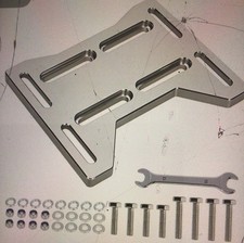 Motor Mount Predator 212cc Engine Mount Go Kart Mini Bike Polished alum. 20