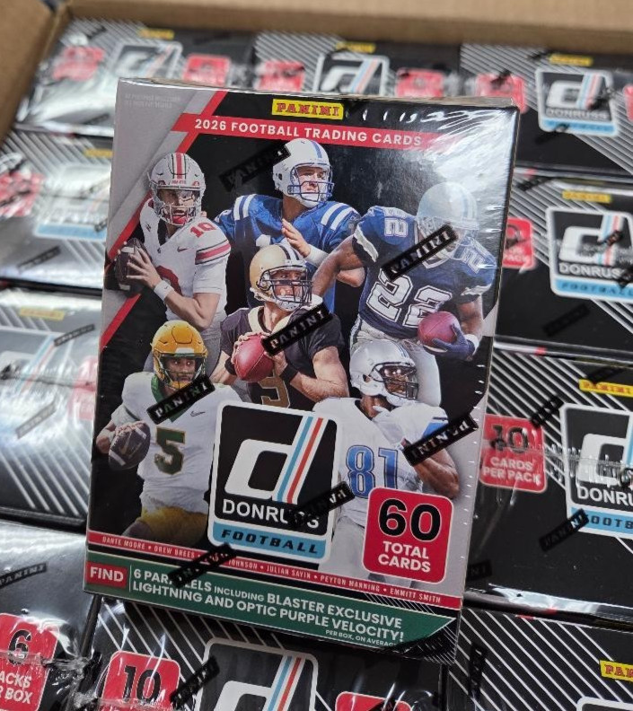 2026 Panini Donruss Football Blaster Box FREE SHIPPING