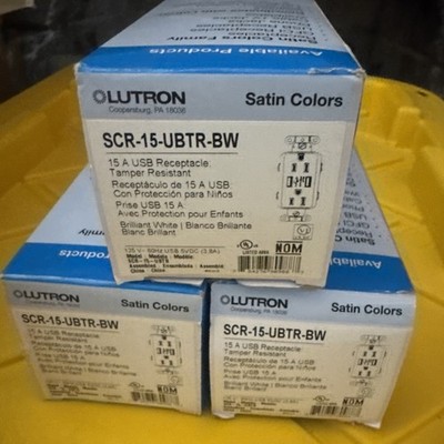 Lutron SCR-15-UBTR-BW