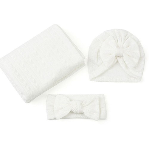 Solid Color Newborn Photography Blanket Baby Receiving Blanket Hospital Use - Picture 11 of 18