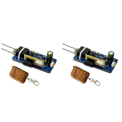 2X DC3.7V 433M Remote Control  Igniter High Voltage Generator Drive  Supply8820