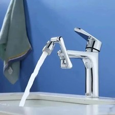 2 Pack Universal 1080 Swivel Robotic Arm Swivel Extension Abs Faucet Aerator