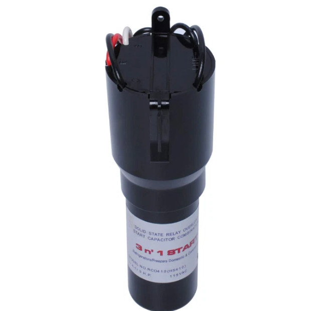 RCO410 3 in 1 Start Relay for Refrigerators & Freezers 1/4 to 1/3 HP