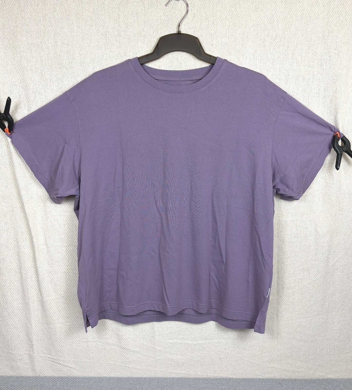 Animal Womens Idol T-Shirt Size 16 Purple Relaxed Fit Organic Cotton NWT