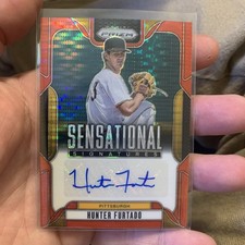 2025 Panini Prizm - Sensational Signatures Hunter Furtado, Hunter Furtado #SS-HF