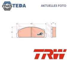 GDB106 SATZ BREMSBELÄGE BREMSKLÖTZE VORNE TRW NEU OE QUALITÄT
