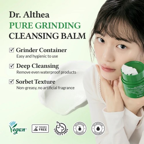Dr. Althea Pure Grinding Cleansing Balm Makeup Remover Balm - 50ml (1.69 Fl Oz) - Zdjęcie 2 z 9